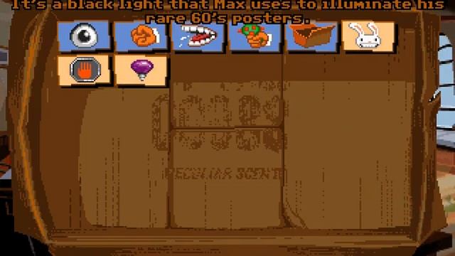 Sam & Max Hit the Road Debug Mode