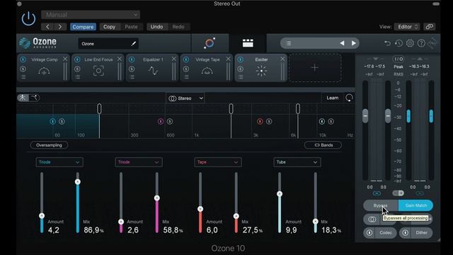 Ozone 10_Gain matching