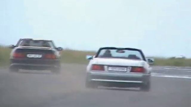 Mercedes R129 SL duel