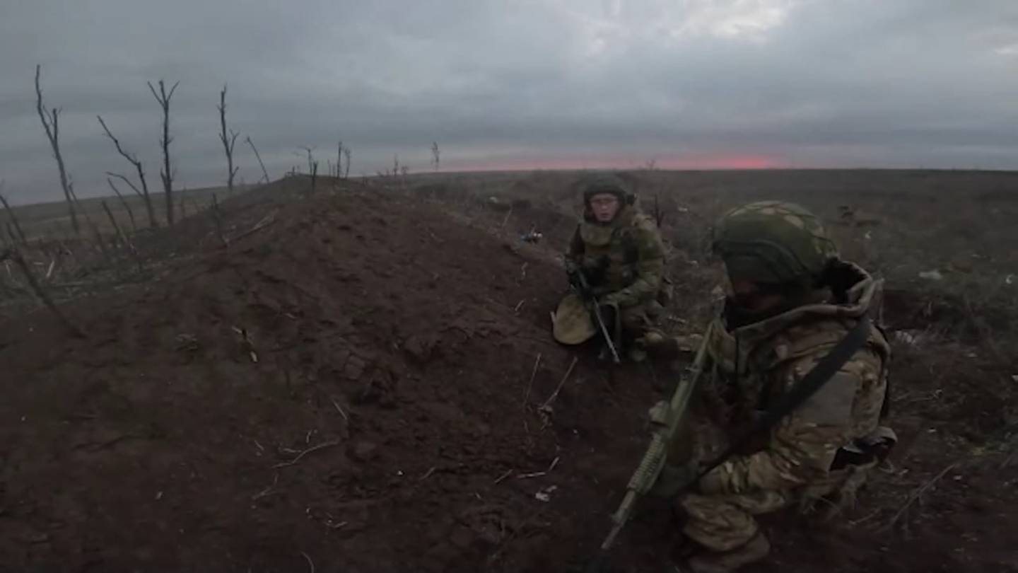 Уничтожение наблюдательного пункта ВСУ в Запорожской области — видео от первого лица