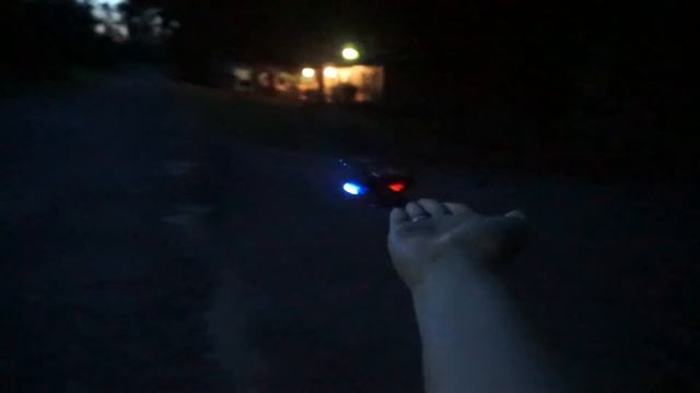 Flying The Skyrover helicopter At night