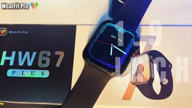 1.90inch HW67 Plus Smart Watch with Wearfitpro APP