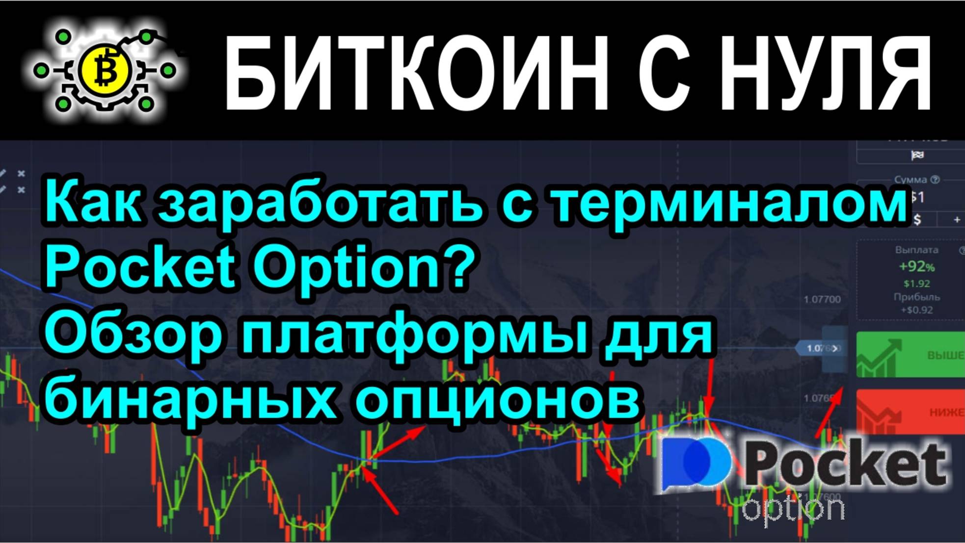 Как заработать с терминалом Pocket Option? Обзор платформы для бинарных опционов