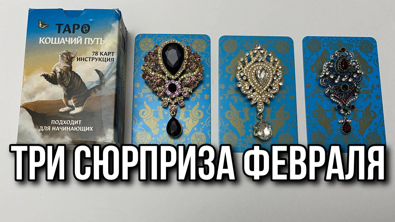 3 СЮРПРИЗА ФЕВРАЛЯ!!! 🎁 гадание на таро Tarot Reading