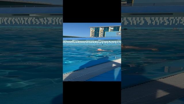 Я купаюсь в самом большом теплом бассейне с морской водой в России в январе 2025!