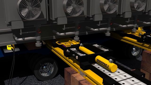 Low-Height Hydraulic Skidding System from Enerpac - The Jack & Slide