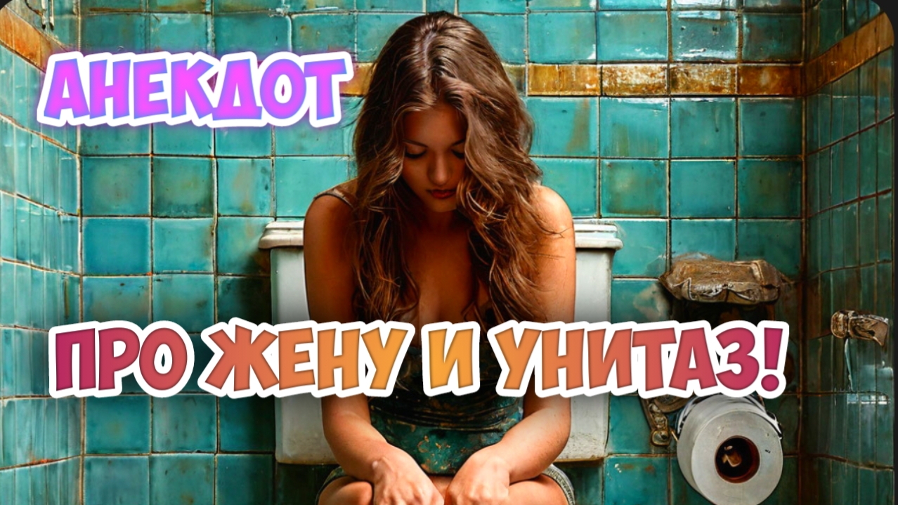Анекдот про жену и унитаз.