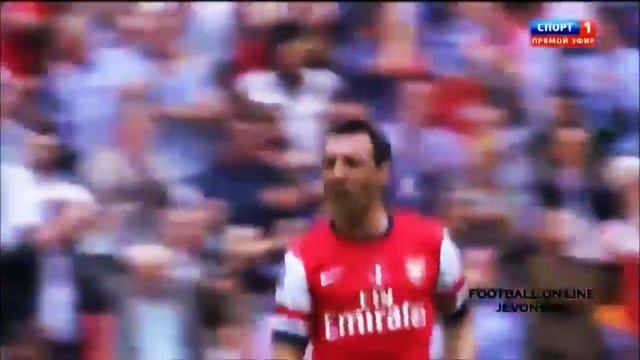 Santi Cazorla - Amazing freekick - Fa Cup Final