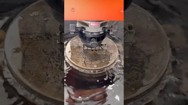 Обработка большим электродом детали на копировально прошивном станке HANQI CNC