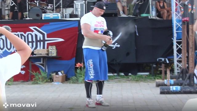 Показательные выступления по силовому экстриму в свой день рождения!!!