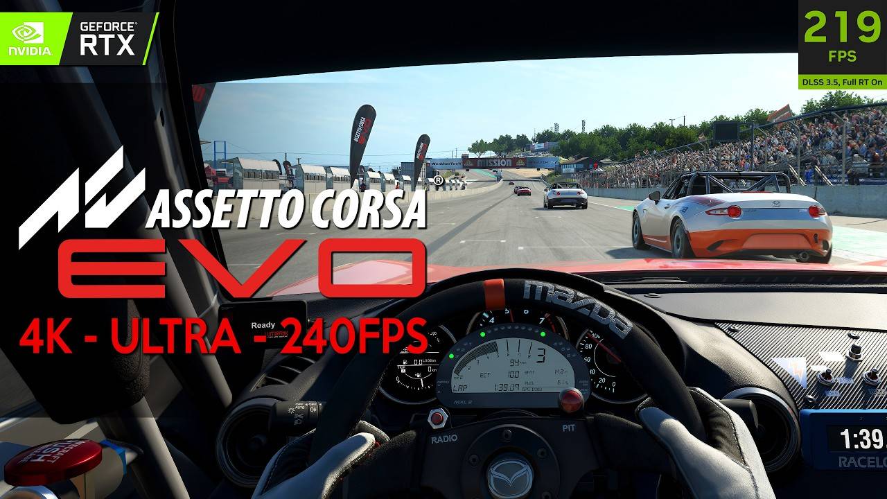 ASSETTO CORSA EVO - новый УЛЬТРАРЕАЛИСТИЧНЫЙ гоночный симулятор с ранним доступом к игровому процес