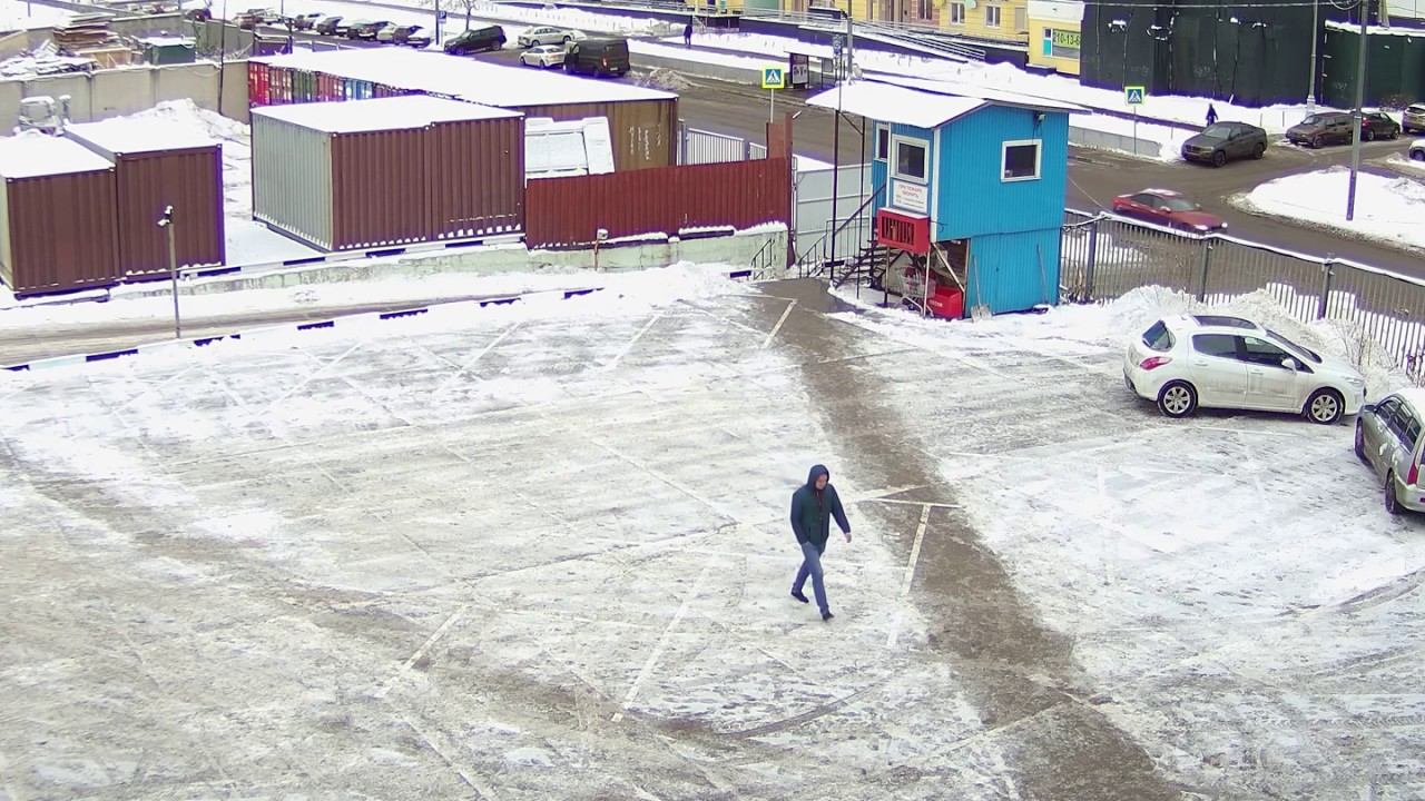 BEWARD SV3210M, запись с камеры, день (объектив B04510VIR3)