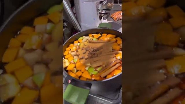 Готовим безалкогольный глинтвейн🫚