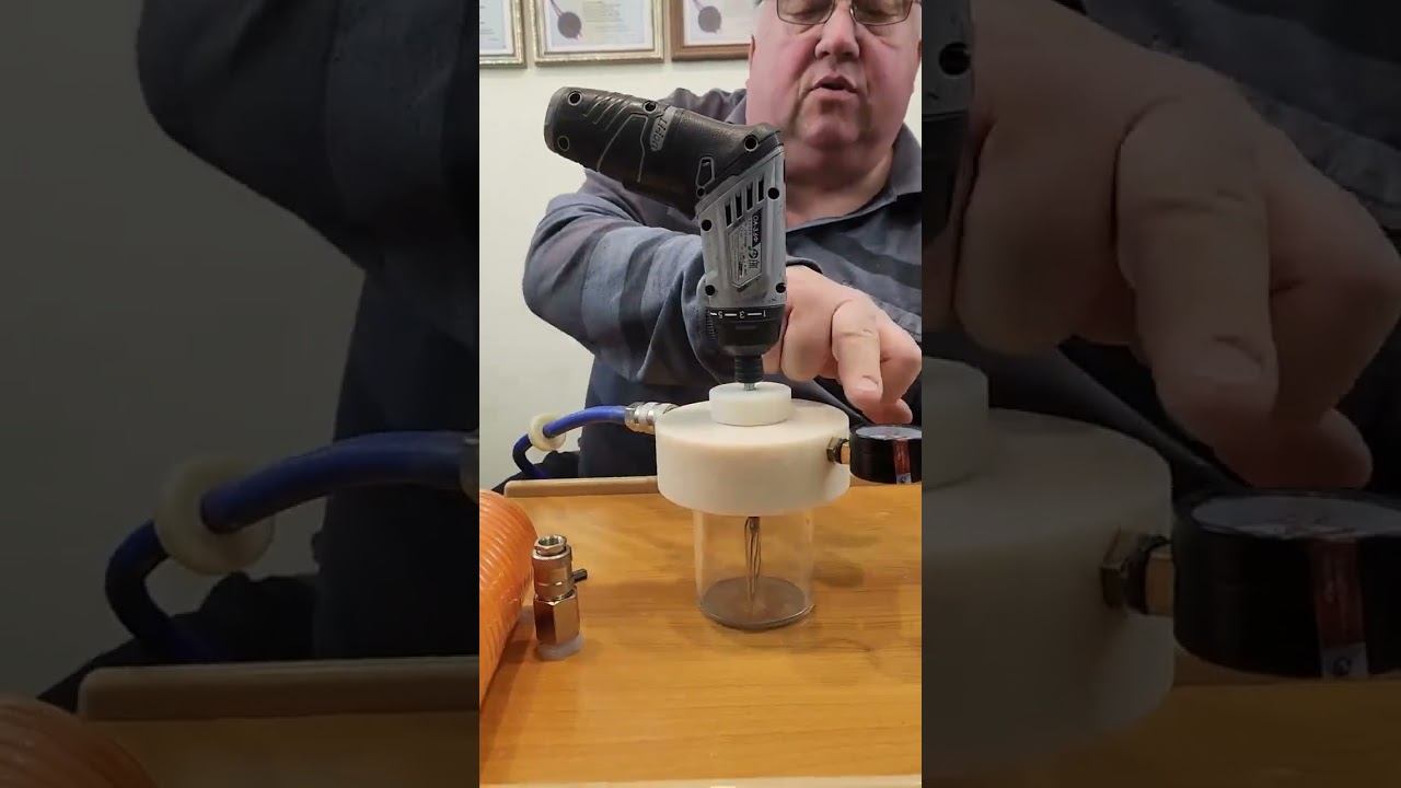 Баночный вакуумный смеситель для Центра Келдыша