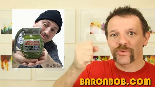 KABOOM! Take A  Number Grenade Mug.
