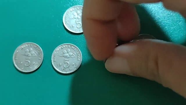 Coins Malaysia 5 Cents