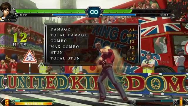 The King of Fighters XIII - Kyo Kusanagi 1002 Damage