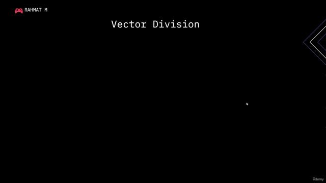 3 -Operations on Vector