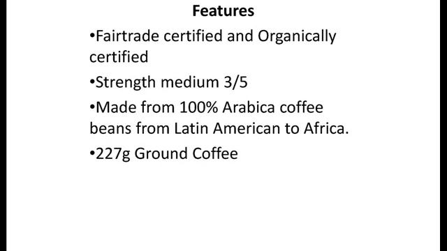 Cafedirect Organic Medium Roast Ground Coffee