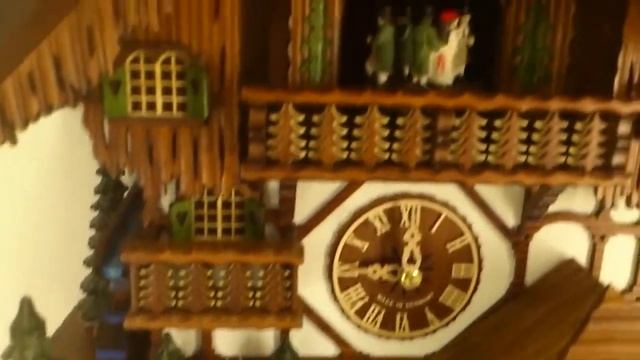 Механические часы с кукушкой Anton Schneider 8TMT-1565 -9, GERMANY