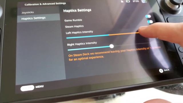 TOUCHPAD HAPTIC ISSUE ON RIGHT. Steam Deck Q2