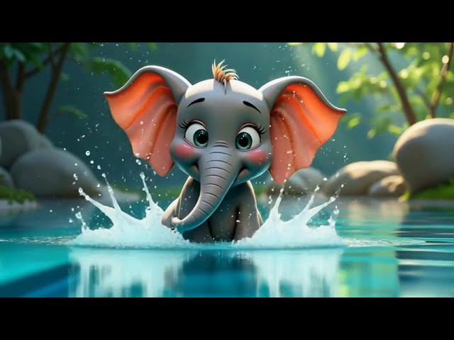 The Jungle Party Song | Kids Nursery Rhymes | Animated Educational Songs for Toddlers & Preschoolers