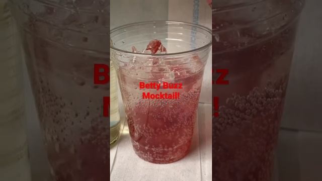 MOCKTAIL. #bettybuzz #mocktail #dryjanuary #tonicwater #grenadine #limejuice #cherrybitters