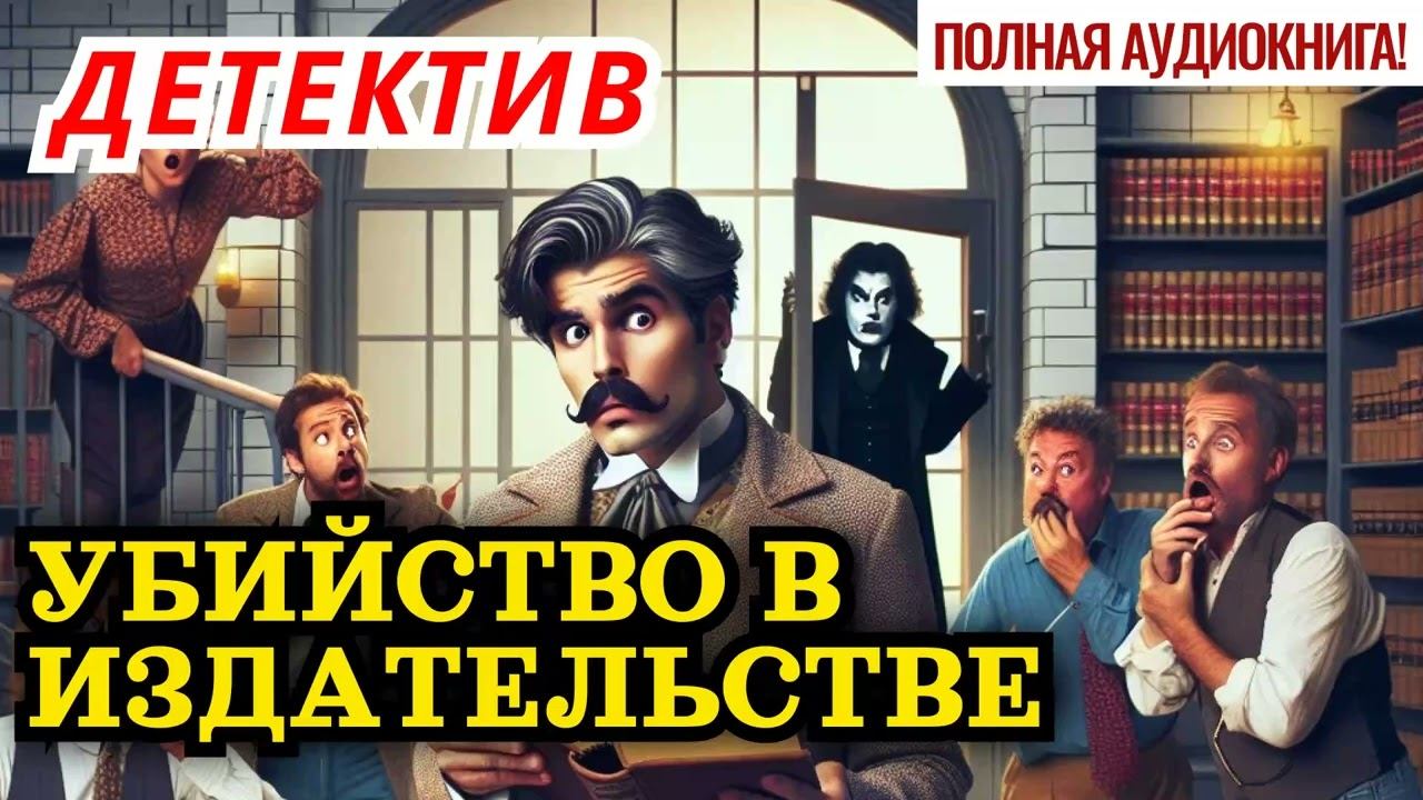 Детектив. Полная аудиокнига: Убийство В Издательстве