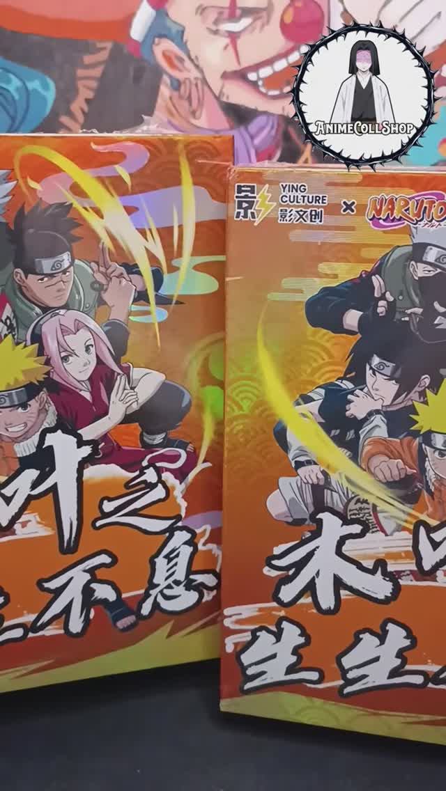 #anime #аниме #Naruto #Наруто #карточки Naruto Ying 2 Два Суприм бокса на одном обзоре!