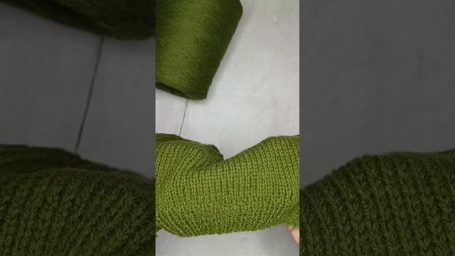 Отвязала обрвзец по этой пряже, скоро будет полный видео обзор 👌💚