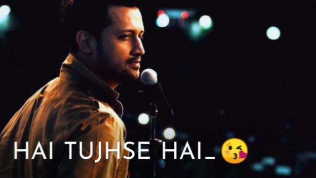 Atif aslam status_har dua main shamil tera pyar hai__hart tach liine lyrics #Tushar creation