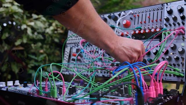 Modular #24 Black Faces - Ambient- Mutable Instruments Beads Marbles Verbos Harmonic Oscillator