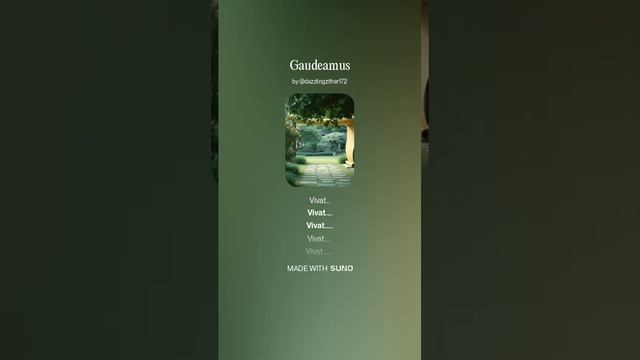 Нейроверсия классического гимна - Gaudeamus. «Гаудеа́мус и́гитур»