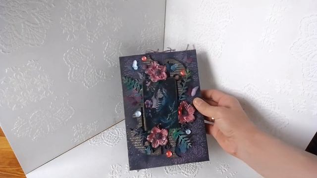 Блокнот в футляре Зебра