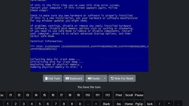 windows 7 bsod comdows vm 3.0 sound