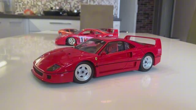 Обзор Ferrari F40 в масштабе 1:18 от Kyosho
