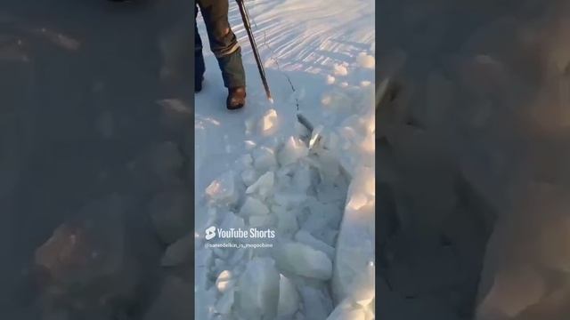 испытания якутской трёхгранной пешни