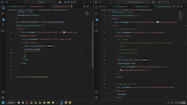 154 - Developing Notifications Screen