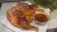 Сочный ЦЫПЛЕНОК ТАБАКА по - грузински на сковороде рецепт Вкусного соуса к цыпленку