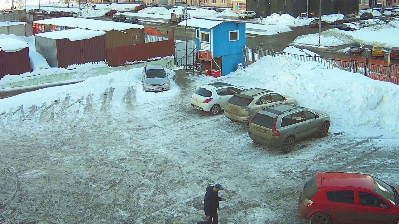 BEWARD BD4640RCV, запись с камеры, день