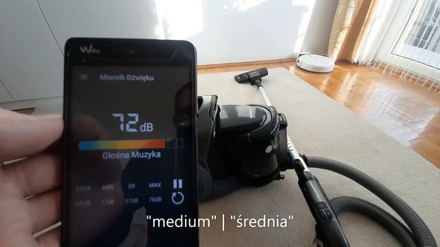 Samsung VW17H9090HC | noise levels | poziomy hałasu | [dB]