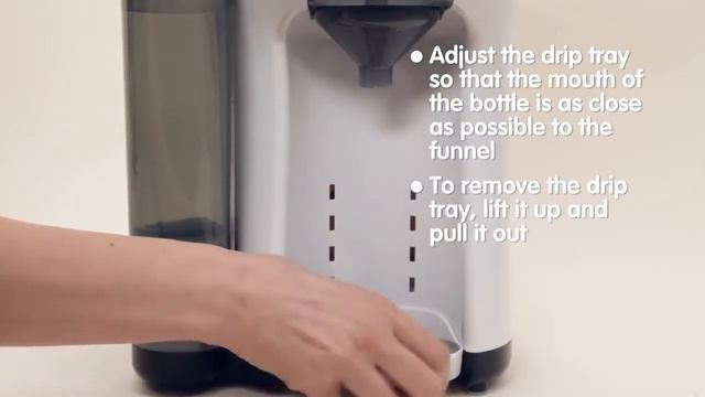 How To Use the Bottle Tray - Baby Brezza Formula Pro