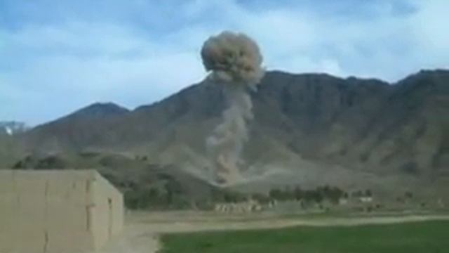 A Cache of Weapons Detonated
