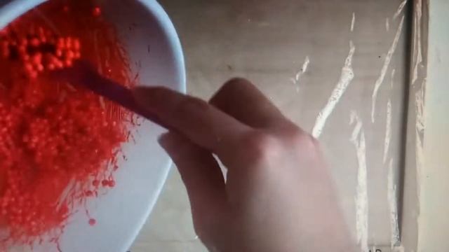 Как сделать /лизун/ " /хлопья /с молоком)