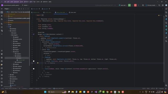 11 - Responsive Navigation Drawer in Flutter Web _ Handle Browser Back and Forward Buttons