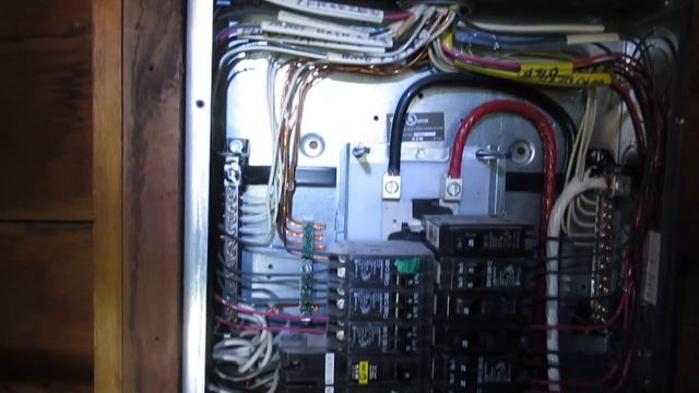 Net Current at sub panel related to elevated magnetic fields in the house.