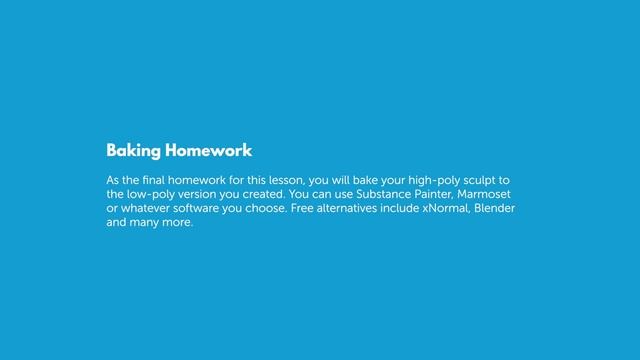 Baking Homework