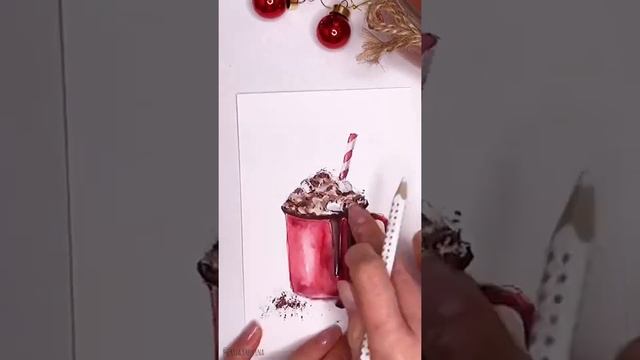 Speed paint • Кружка с какао