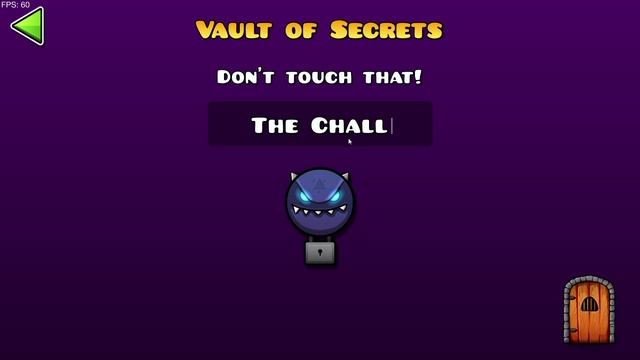 Geometry Dash Как пройти в подвал.
