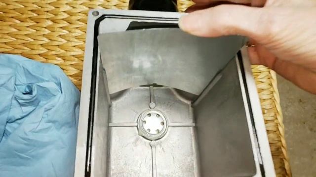 Harvest Right brand vacuum pump splash guard installed correctly preventing excess noise